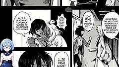 midnight visitor arrives in this anime hentai game