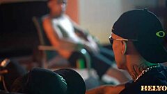 Italian teen gets slammed by Colombian twins and a buddy, triple cock action with no mercy.