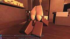 パン屋の店員が1000円の特別チップで激しいドッグスタイル中出しを稼ぐ