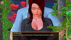 สาวผมแดงขี่ควยใหญ่ในท่า cowgirl หน้าอกใหญ่กระดิก