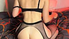 this hot sex in stockings involves sucking dick and fingering cock