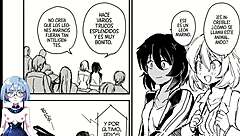 midnight visitor arrives in this anime hentai game