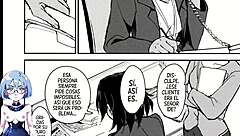 midnight visitor arrives in this anime hentai game