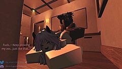 パン屋の店員が1000円の特別チップで激しいドッグスタイル中出しを稼ぐ