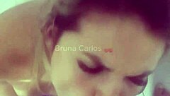 Эй, замужняя блондинка вернулась возбуждённой и трахнулась в ванной отеля