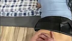 Sofi Li suplica mamar polla antes de ser follada a lo perrito con corrida caliente