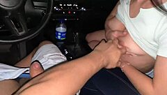 A stranger offered a public blowjob in the car for cash, and I agreed to swallow it all