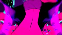 moikaloop performs sexy dance in cartoon anime hentai