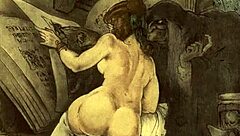 Vintage erotic sketches bring old-school charm with interracial cartoon flair.