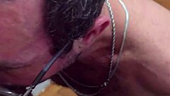 orgy of latino gay guys in blow job frenzy