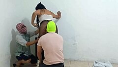 Wife's fantasy fulfilled with friend's sex