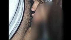 Indian wife sucking cock, what a sight!