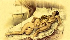 Vintage Erotic Drawings with Retro Anime Style