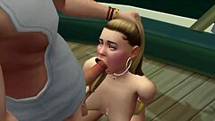 Climax Cream on Wild Latina Shaking Her Booty with My Nut Juice All Over