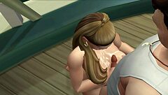 Climax Cream on Wild Latina Shaking Her Booty with My Nut Juice All Over