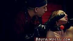 Blonde Teen Bound Tight for Extreme Vibrator Domination!