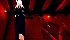 Lucifer, CEO of Hell, and Modeus, Lustful Demon, in Wild POV Hentai Action