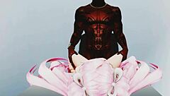 Miku Craves a Massive BBC in Her Tight Animated Body