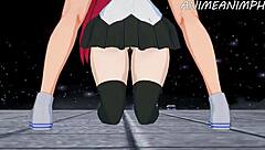 3D Cartoon Hentai Slams Hard in Wild Anime Scene