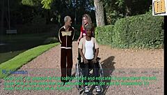 Blonde milf wife shares big ass