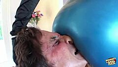 Annette Schwarz Craves BDSM Anal and Cum Slurping