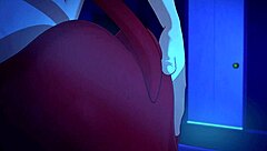 Meru the succubus in an exciting anime adventure!