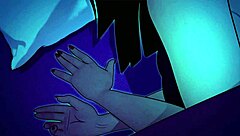 Meru the succubus in an exciting anime adventure!