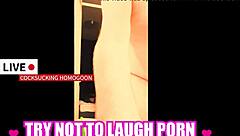 Try Not To Laugh At This Silly Cocksucking Homogoon!
