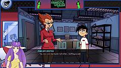 Danny Phantom Amity Park Redux: Redhead College Teacher in Monster Action
