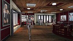 Apakah mistress brunette berlatex ini siap main BDSM?