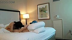 Hey, can this hot petite woman handle sucking that huge dick?