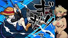 Detailed Play Of Sea And River Fishing Confronting The Sea Devil