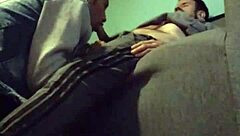 Blowjob and fucking on the sofa 😍