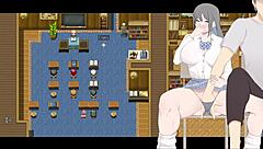 In NTRKnight Part Four, The Character Gets An Intense Blowjob While Being Fingered Outdoors