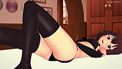 megumin in bikini fucking in inn hentai 😈