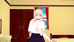 Implacable Blowjob in Azur Lane 3D Cartoon Fantasy