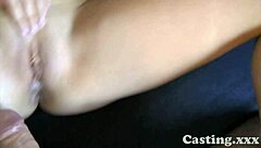 Clueless milf tries anal on casting sofa in HD.