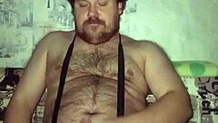 Russian Gay Strokes His Handsome Cock and Shakes Big Balls Wildly