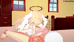 Implacable Blowjob in Azur Lane 3D Cartoon Fantasy