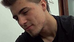 gay teen fucks his own feet in this kinky solo scene