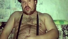 Russian Gay Strokes His Handsome Cock and Shakes Big Balls Wildly