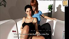 Intertwined 22 waking up next to sexy topless brunette with big tits big ass.