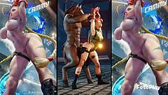 omg stf cammy compilação 12 with huge 3d cocks