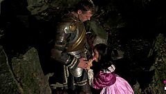 knight, uh, fuks hot brunette outdoors doggy n cowgirl all nite!