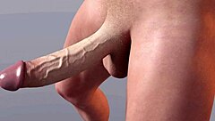 Enorme Witte Pik Stuitert In Schokkende 18+ Hentai Animatie