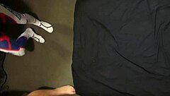 uhh, overwatch d va cosplay, tiny moans on thick cock, no mercy from somegirth, just brutal pounding.