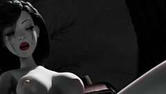 Wild 3D animated fuck with big tits girl! 🍆