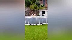 mi vecina filmed me naked, so i banged her hard inside