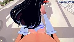 Marlene e Melodia creampie intenso em POV