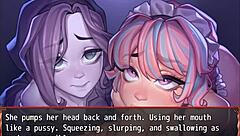 하렘 게임 ep 19, 고스트와 메이드 같이 불어.